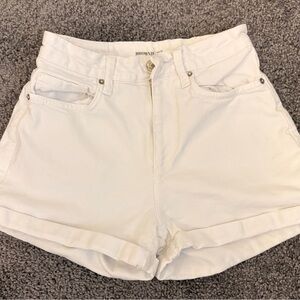 Brownie White Womens Denim Shorts European Size 34/US Size 4